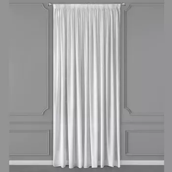 Тюль на шторной ленте Daily By T Иветти белый 300х275 см