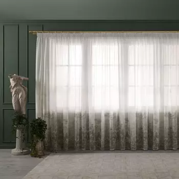 Тюль Togas Элизиум серые 500x290 см