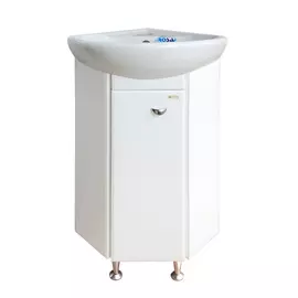 Тумба без раковины Малютка угловая Мисти