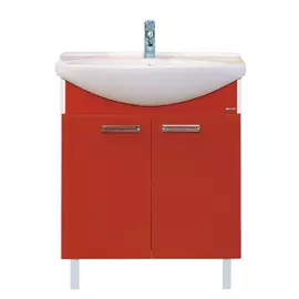 Тумба без раковины Мисти джулия -75 прямая красная