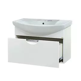 Тумба без раковины Misty Лаванда 80 с ящиком