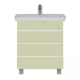 Тумба без раковины с 3 ящиками Мисти Прима-60 с доводчиками