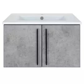 Тумба Brevita rock 75 прямая подвесная