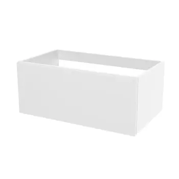 Тумба для ванной комнаты ЗОВ Кито под столешницу белый мат 90
