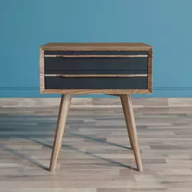 Тумба Этажерка Bruni с двумя ящиками BR-12BL