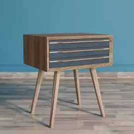 Тумба Этажерка Bruni с тремя ящиками BR-48BL