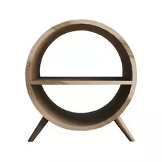 Тумба Этажерка Ellipse круглая с полкой EL11