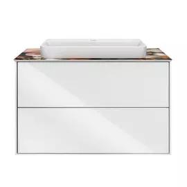 Тумба Kerama Marazzi Plaza Modern подвесная белая 80х51 см