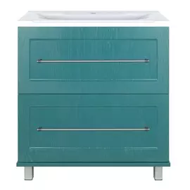 Тумба Мисти марта 80 напольная бирюза