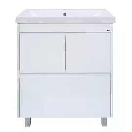 Тумба напольная Мисти Алиса 75 1 ящика Напольная белая