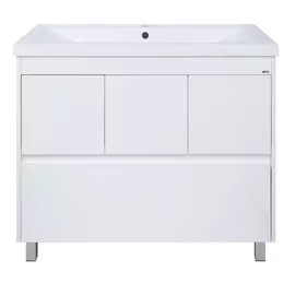 Тумба напольная Мисти Алиса 90 белая