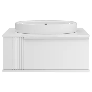 Тумба подвесная Brevita Savoy 80 1 ящик белый