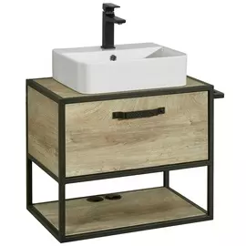 Тумба-умывальник Акватон лофт фабрик65 дуб эндгр