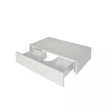 Тумба Зов Токио премиум без выреза белый 80 см