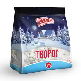 Творог Первый вкус Деревенский 9% 230 г