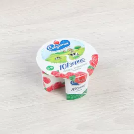 Творог Савушкин продукт 101 зерно малина 5% 130 г