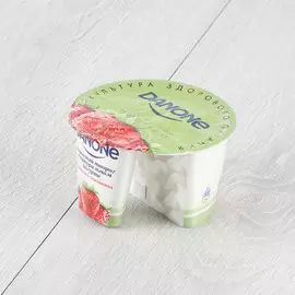 Творог в йогурте Danone Клубника, земляника 150 г