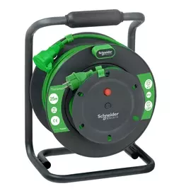 Удлинитель катушечный Schneider electric Thorsman 1 розетки 25м 3х1.5 IP44