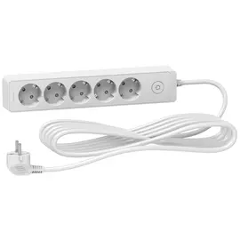 Удлинитель Schneider Electric 2К+З кабель 5 м