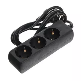 Удлинитель сетевой Megavolt boyang 1,5м 250v~ 10a, max 2000w, h05vv-f 3g0,75mm2.