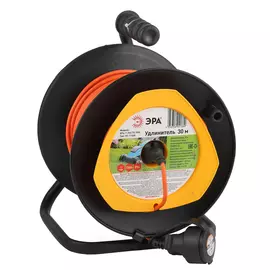 Удлинитель силовой Эра RPx-1-2x0.75-30m на п. катушке б/з 1 гн 30м ПВС 2х0.75