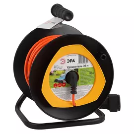 Удлинитель силовой Эра RPx-1-2x1-30m на п. катушке б/з 1 гн 30м ПВС 2x1