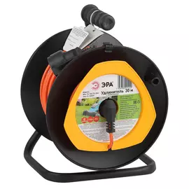 Удлинитель силовой Эра RPx-1e-3х0.75-30m на п. катушке c/з 1 гн 30м ПВС 3х0.75