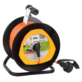 Удлинитель силовой Эра RPx-1e-3x1.5-30m на п. катушке c/з 30м 1 гн ПВС 3х1.5