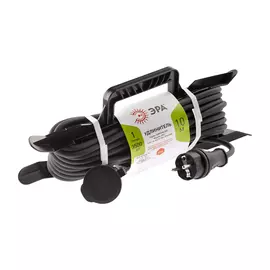 Удлинитель силовой Эра UFx-1e-3x1,5-10m-IP44 на рамке с заземлением 1 розетка 10 м 3х1,5мм2