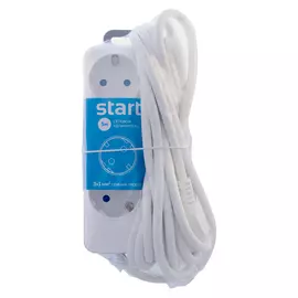 Удлинитель Старт сет 3р3м земля шторки 16 а