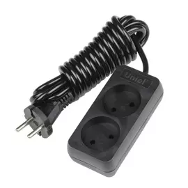 Удлинитель Uniel s-cd2-3 black