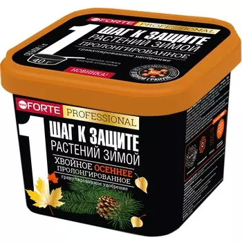 Удобрение Bona Forte Хвойное с кремнием ОСЕННЕЕ, 1 л.