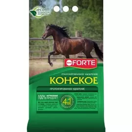 Удобрение Bona Forte конское гранулированное, 5 кг