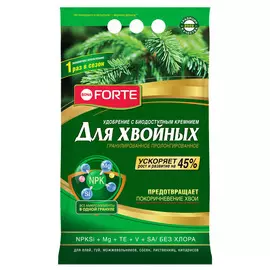 Удобрение Bona Forte пролонгированное хвойное, 2,5 кг