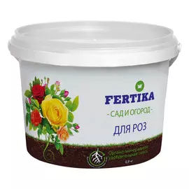 Удобрение Фертика органо-минеральное для роз 0.9 кг
