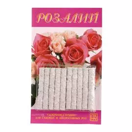 Удобрение-стержни для садовых и декоративных роз 10 шт. АРС