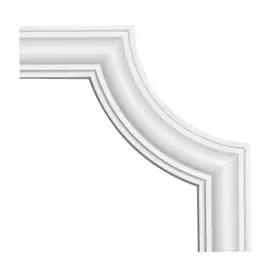 Угловой элемент Europlast полиуретан 110х12х110 мм