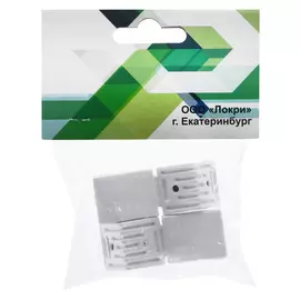 Уголок крепежный Локри Белый 4 шт