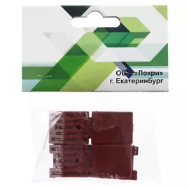 Уголок крепежный Локри Красное дерево 4 шт