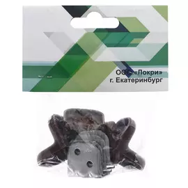 Уголок крепежный Локри Орех 25х25 см 4 шт