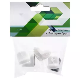 Уголок крепежный Локри Венге 20х20 см 4 шт