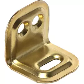 Уголок мебельный регулируемый Vormann 25х25х30х1мм латунь