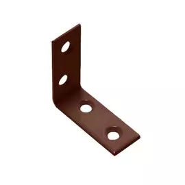 Уголок Vormann 40Х40Х15Х2 мм коричневый
