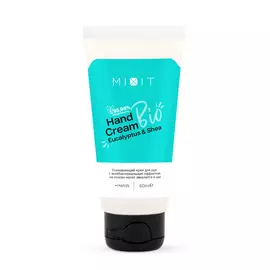 Ухаживающий крем для рук Bio Hand Cream Eucalyptus &amp; Shea с антибактериальным эффектом 60 мл