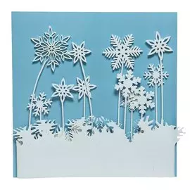 Украшение декор Kaemingk снежинки искусственные 1,8 м