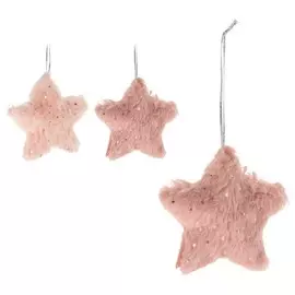 Украшение елочное Koopman NY звезда 10x10x4 см в ассортименте