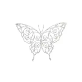 Украшение новогоднее Weiste бабочка 11,5 см
