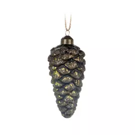 Украшение Shishi ny Шишка античное золото 12 см