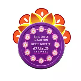 Ультрапитательный баттер для тела Spa Ceylon ЛОТОС И ШАФРАН 100 г