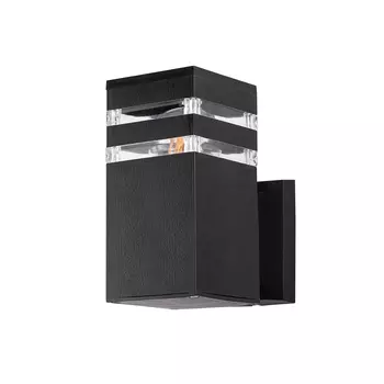 Уличный настенный светильник Arte Lamp HADAR A4421AL-1BK